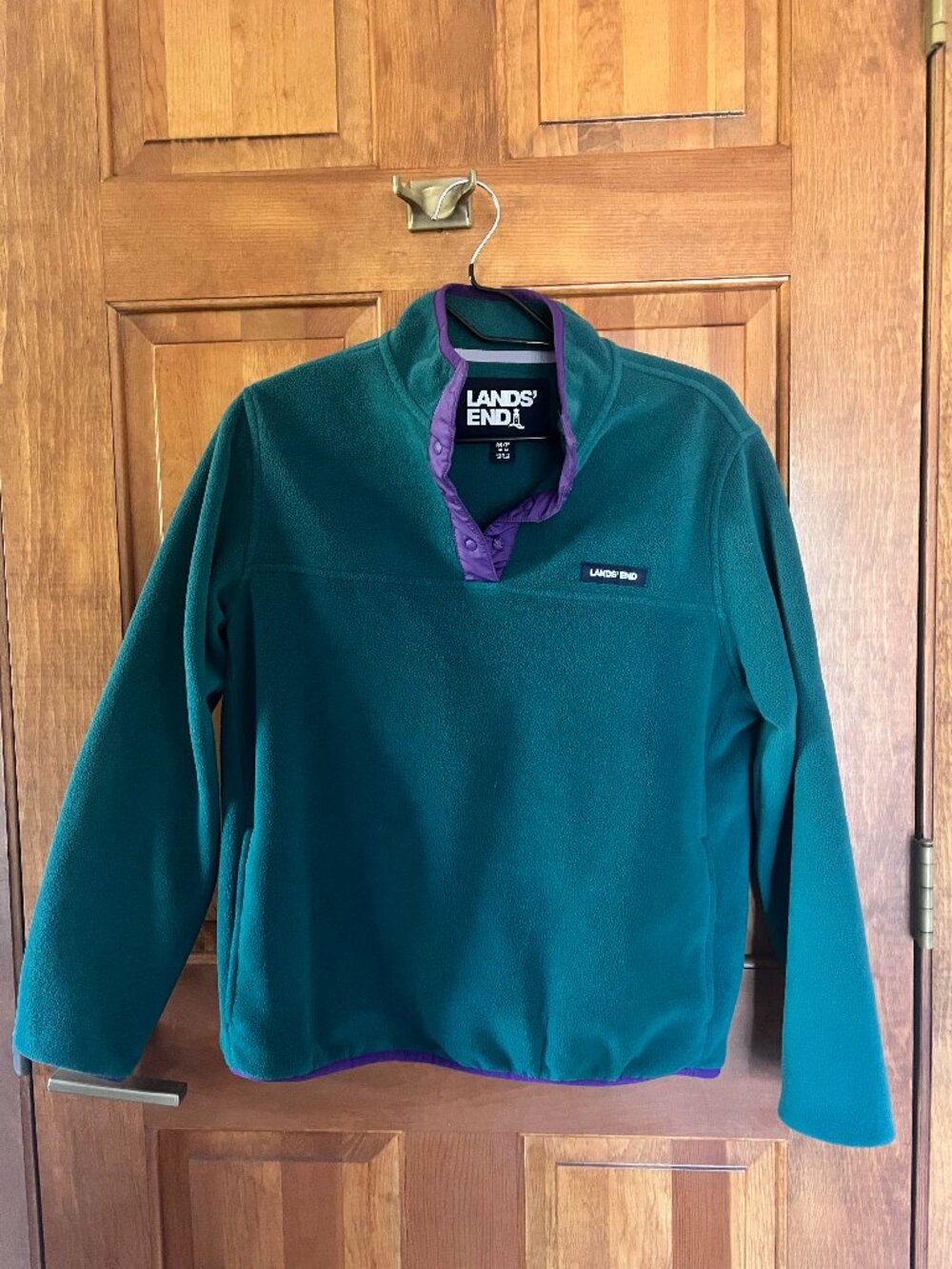 Lands' End fleece pullover